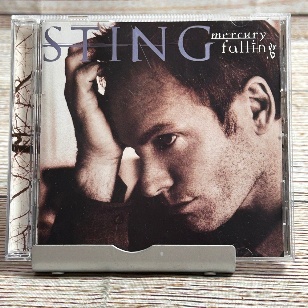 Sting Mercury Falling CD Album 1996 A&M Records Pop Rock CRC Edition